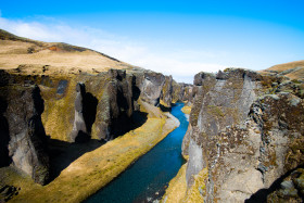 Canyon in Iceland