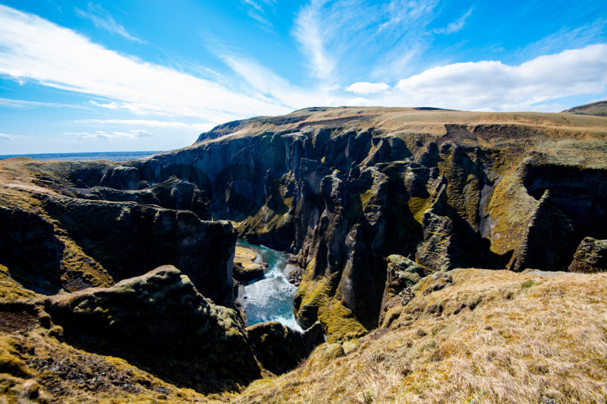 Canyon in Iceland